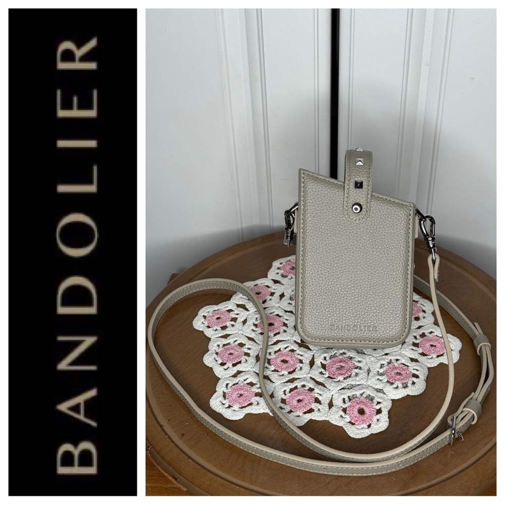 Bandolier Griege/Silver Phone Holster